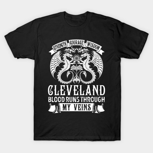 CLEVELAND T-Shirt by Kallamor